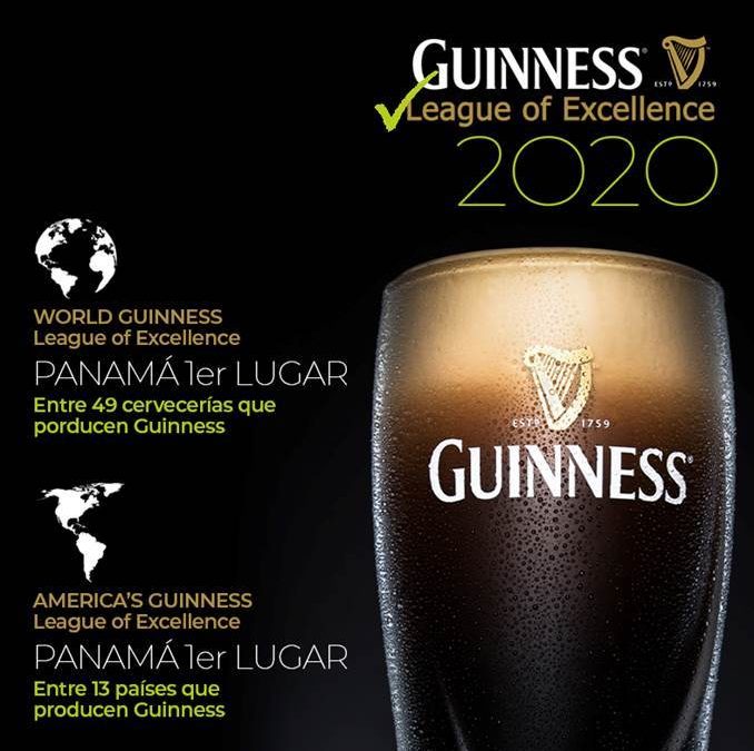 Nos complace anunciar que hemos logrado la 1era posición en el “World Guinness League of Excellence 2021” entre los 47 países que producen la cerveza irlandesa #Guinness