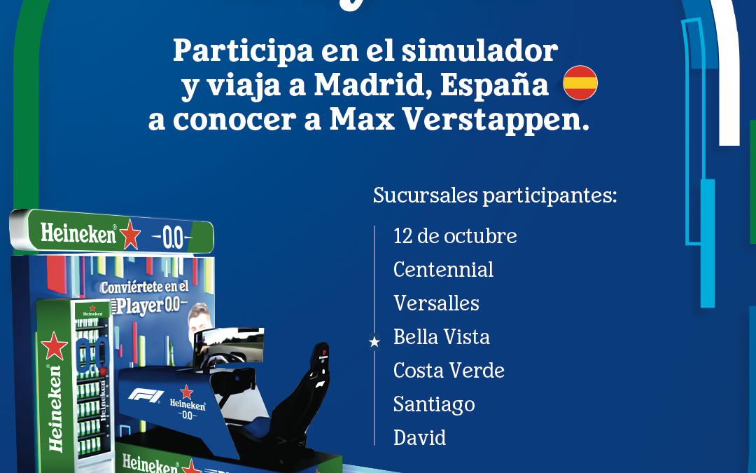 Player 0.0 la nueva iniciativa de Heineken® junto al campeón del mundo de la F1®, Max Verstappen