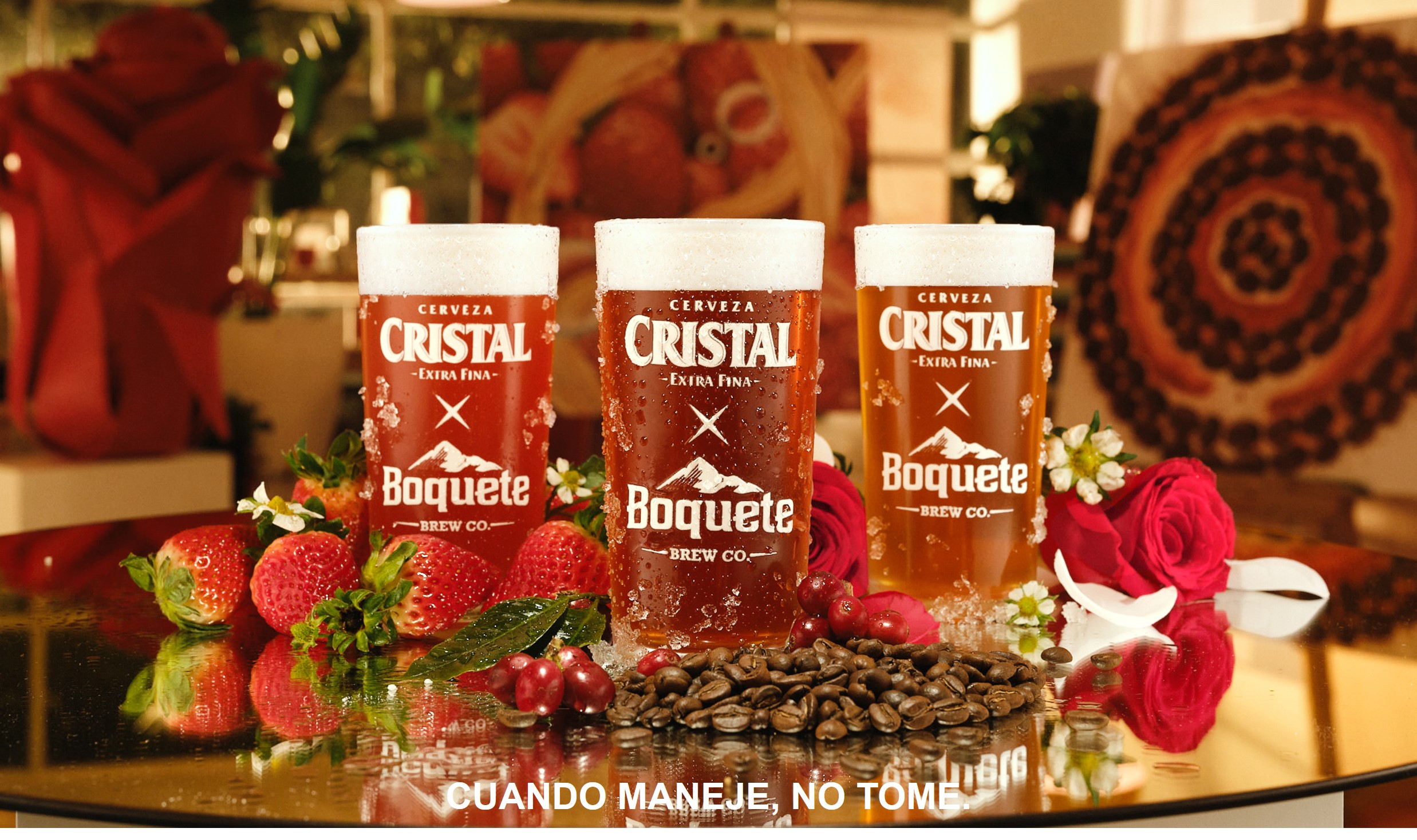 CERVEZA CRISTAL Y BOQUETE BREW CO. PRESENTAN UNA COLABORACIÓN QUE RINDE HOMENAJE AL CORAZÓN DE CHIRIQUÍ CERVEZA CRISTAL Y BOQUETE BREW CO. PRESENTAN UNA COLABORACIÓN QUE RINDE HOMENAJE AL CORAZÓN DE CHIRIQUÍ