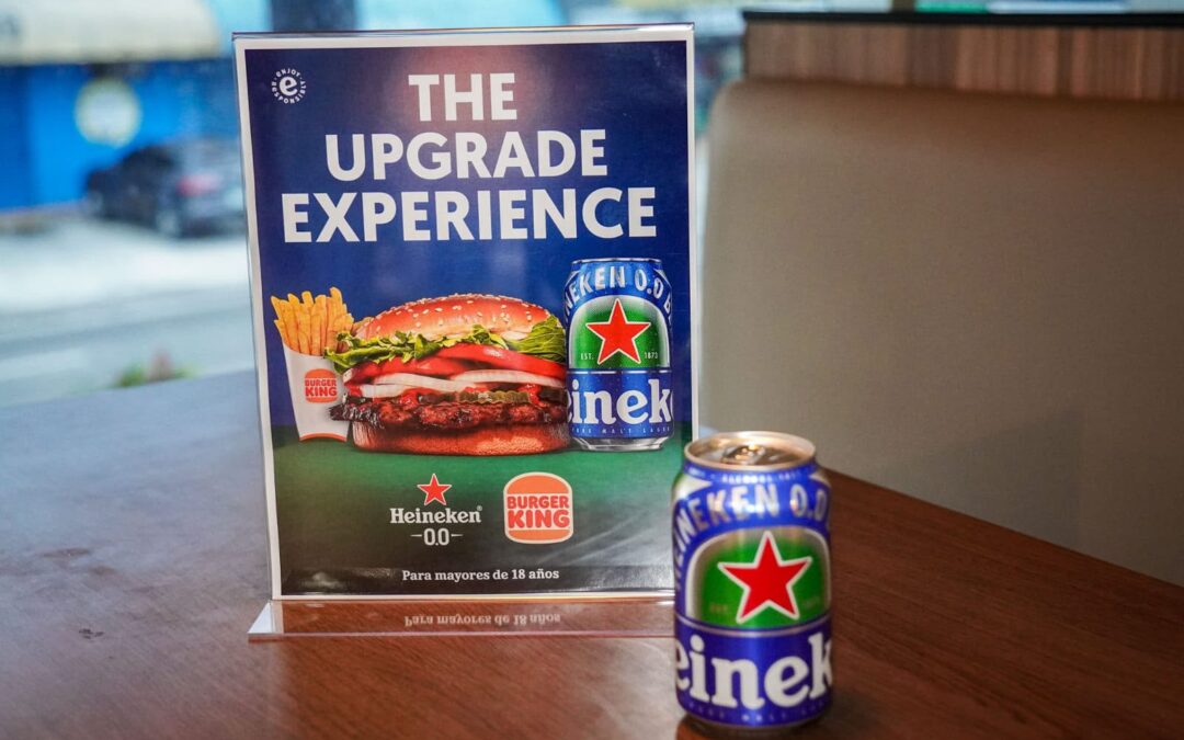 BURGER KING Y HEINEKEN PANAMÁ HACEN HISTORIA CON LA INCORPORACIÓN DE HEINEKEN® 0.0 EN SU MENÚ